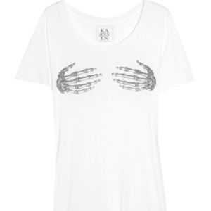 Zoe Karssen Skeleton Hands T-shirt M
